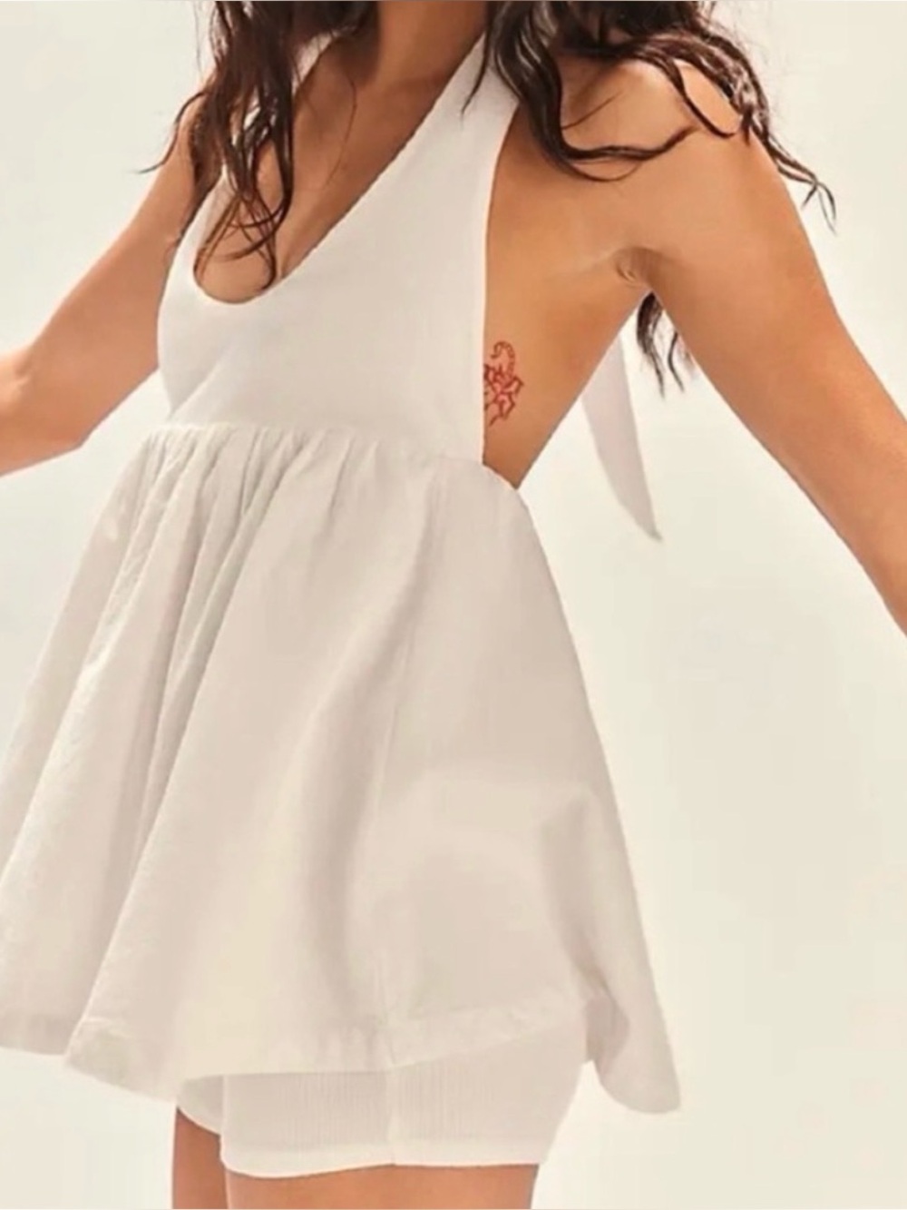 NWOT Free People Baja Romper Dress ~ Free-est Sz Large